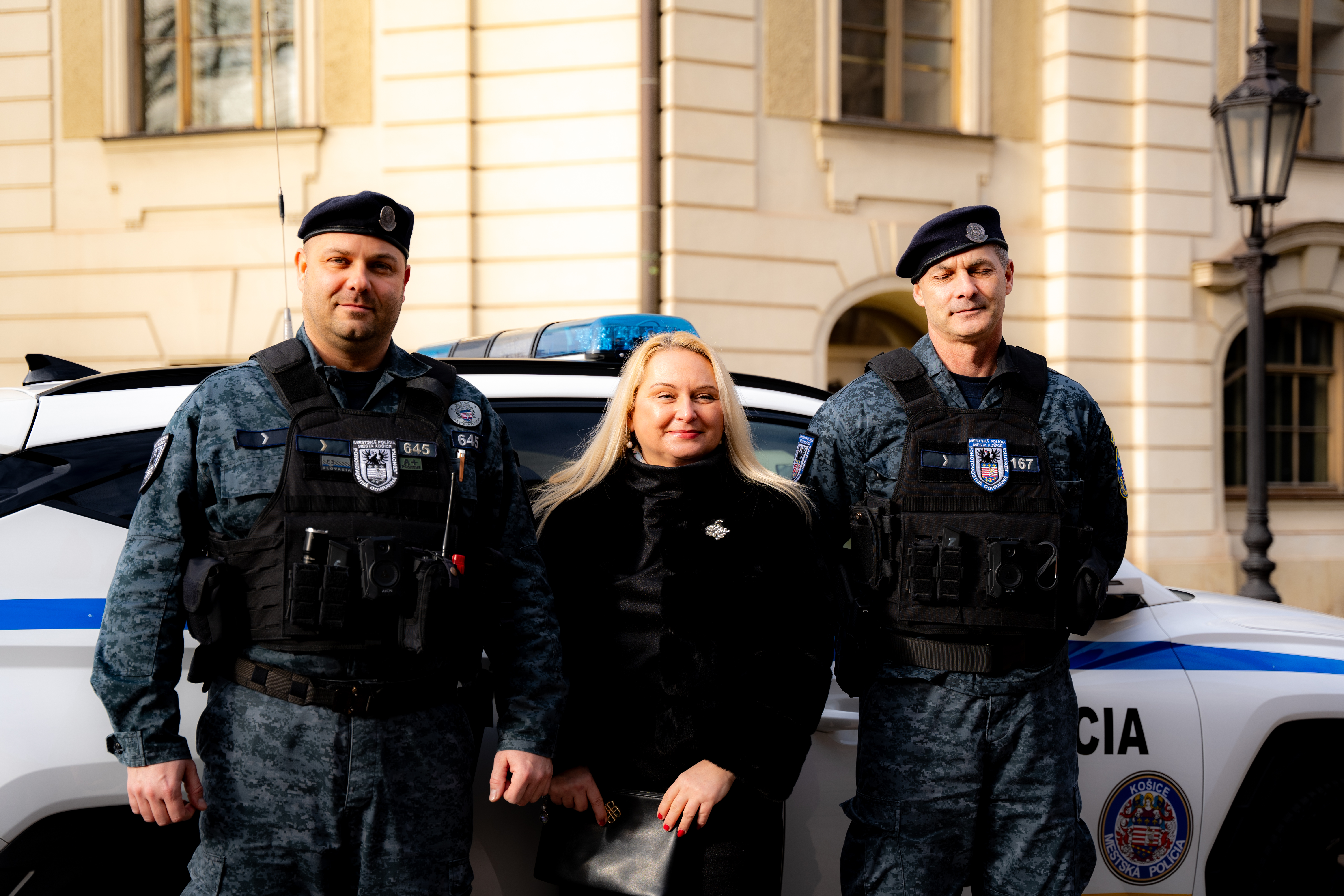 Tlacovy brifing - predstavenie vyuzivania telovych kamier v Mestskej policii Kosice-17